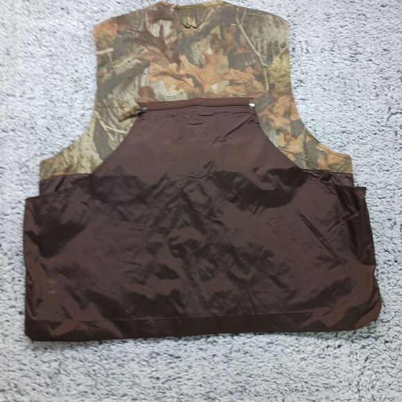 Quails Unlimited Camo Hunting Vest XL Dove, Quail, Pheasant - Picture 2 of 11